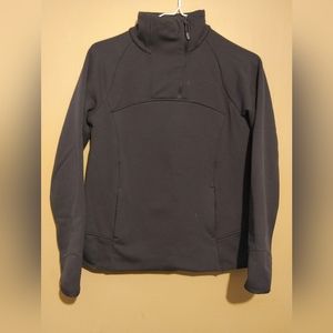 Women's Black 1/4 Zip Mountain Hardware Pullover size Small